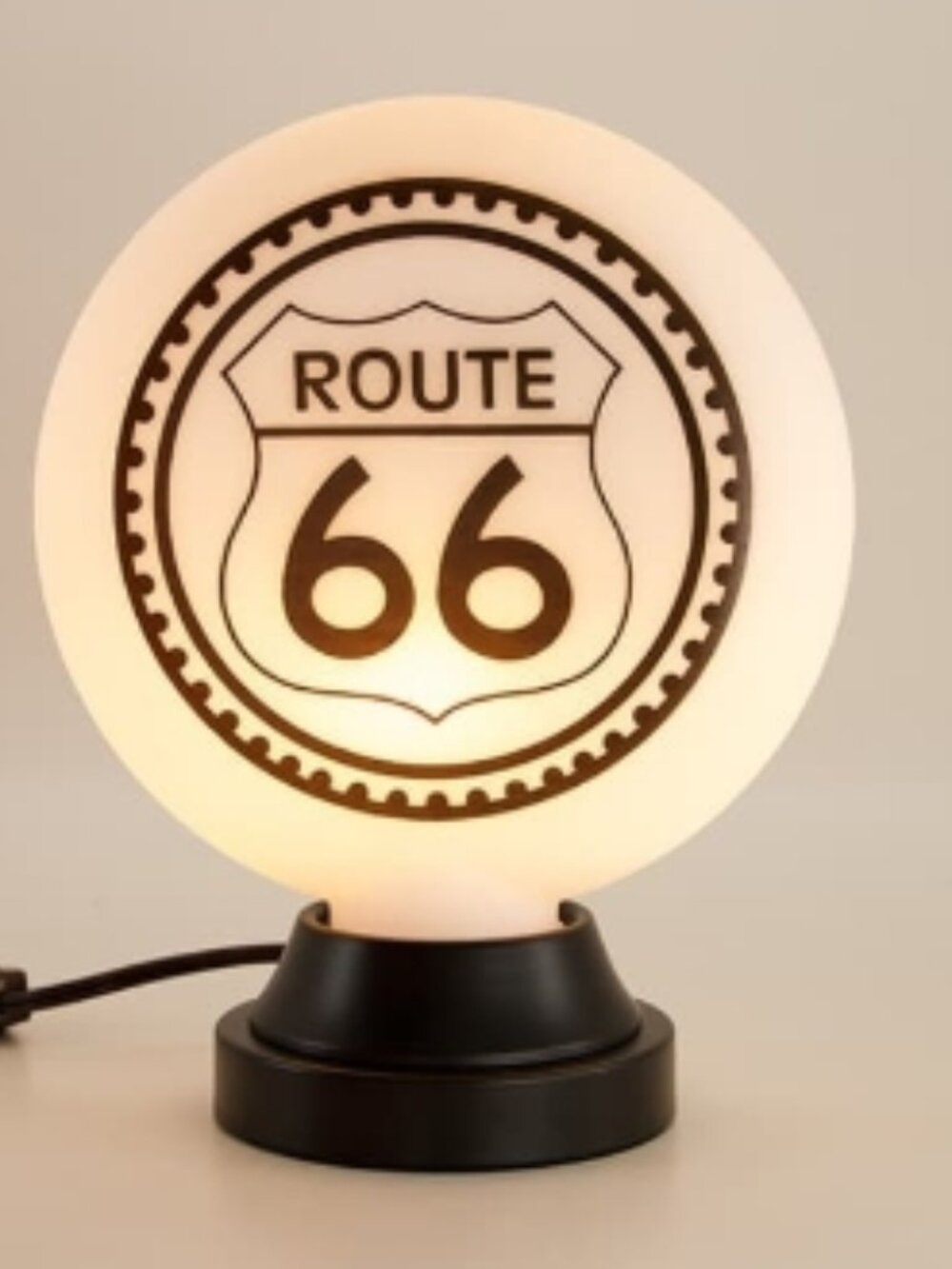 Route 66 Accent Light-Cracker Barrell-New in Box-Limited Addition